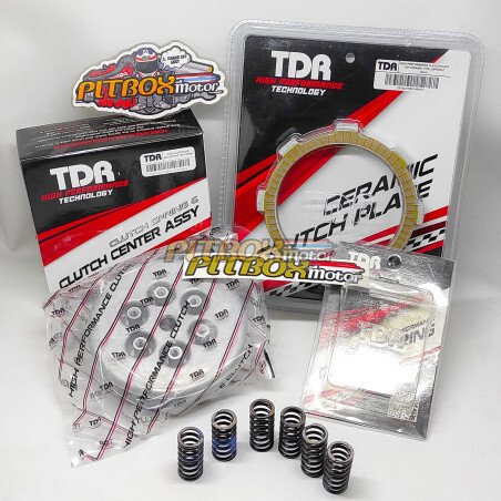TDR Racing 6-Spring Clutch Center Assembly Upgrade Yamaha TTR110 Y110 TC105