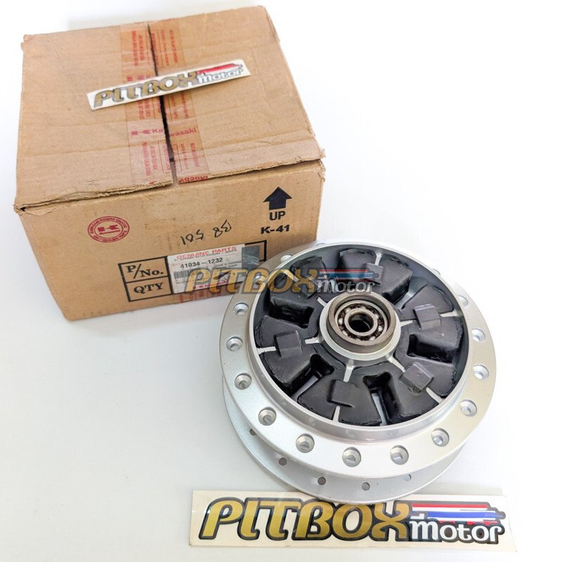 Genuine Kawasaki Victor 150 Rear Wheel Hub Brake Drum Assembly 41034-1232