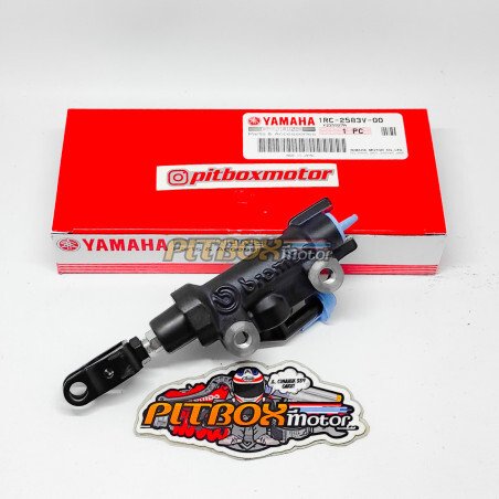 Brembo OEM Yamaha R1 MT-09 Rear Brake Master Cylinder 1RC-2538V-00