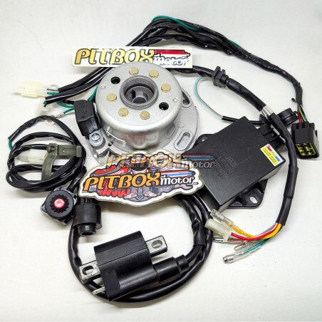 Yamaha RX135 RX-King Racing Ignition Kit Flywheel Rotor CDI Coil Harness
